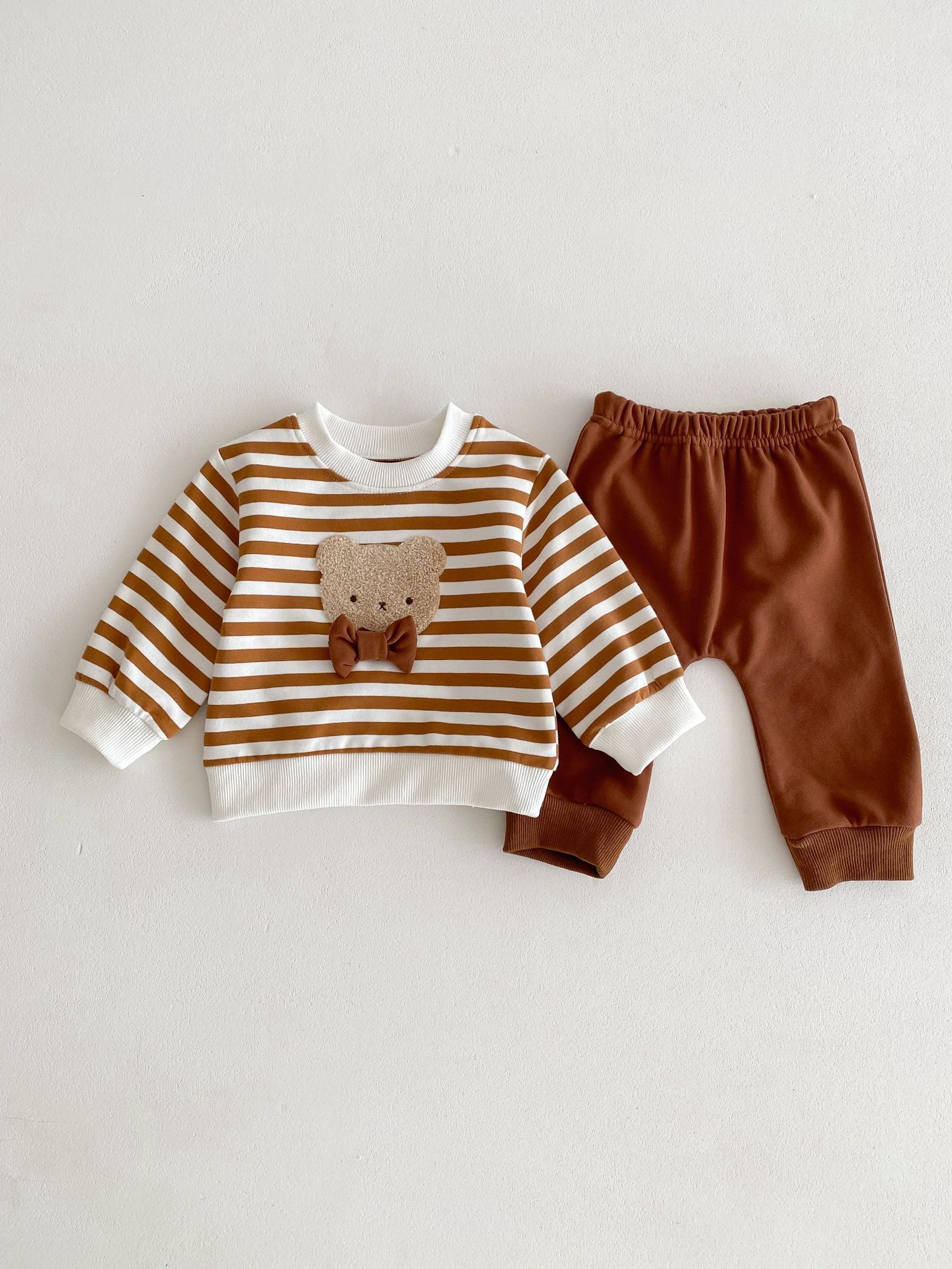 Baby Bear Two-Piece Spring Outfit