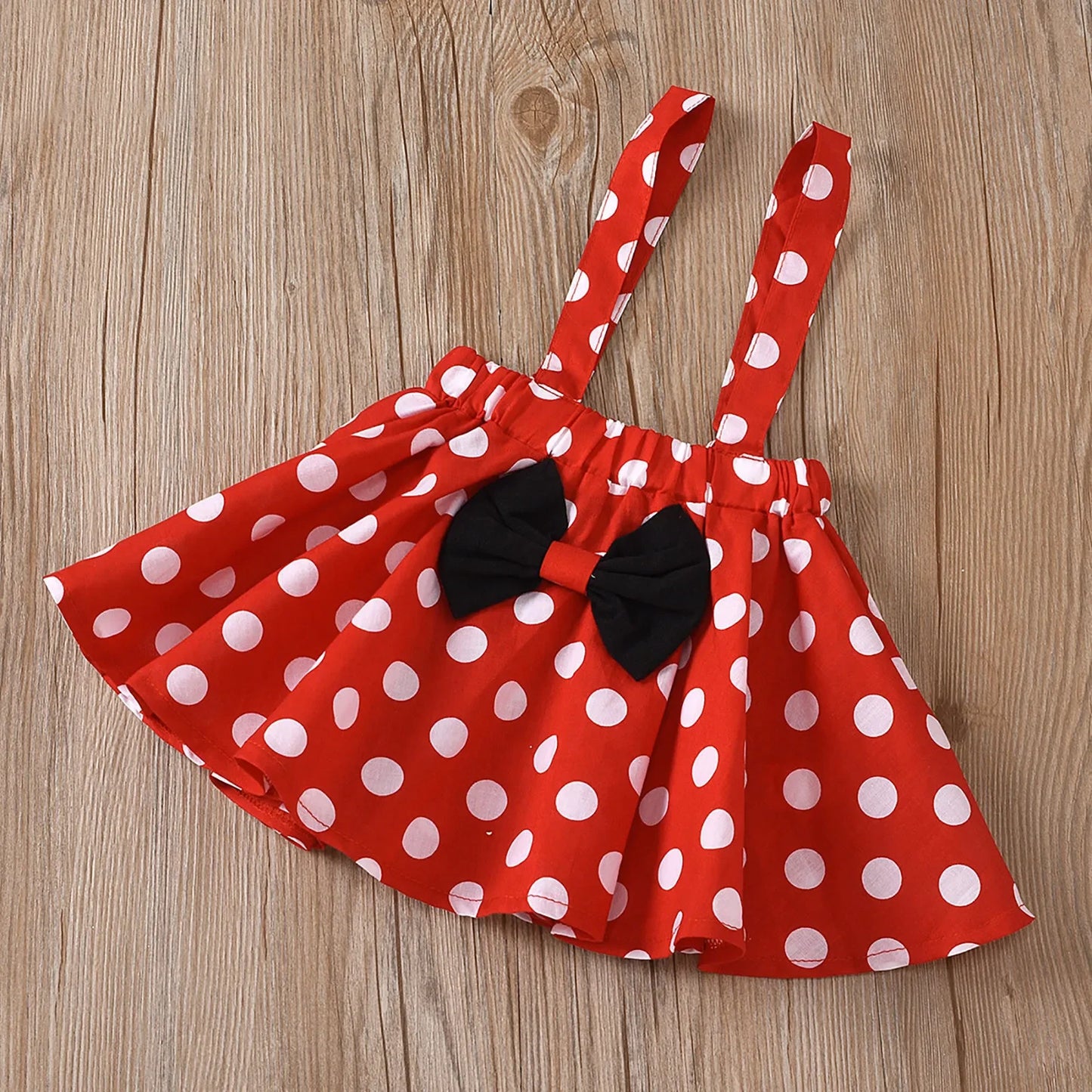 Girls’ Minnie-Inspired Outfit – 3 Piece Set