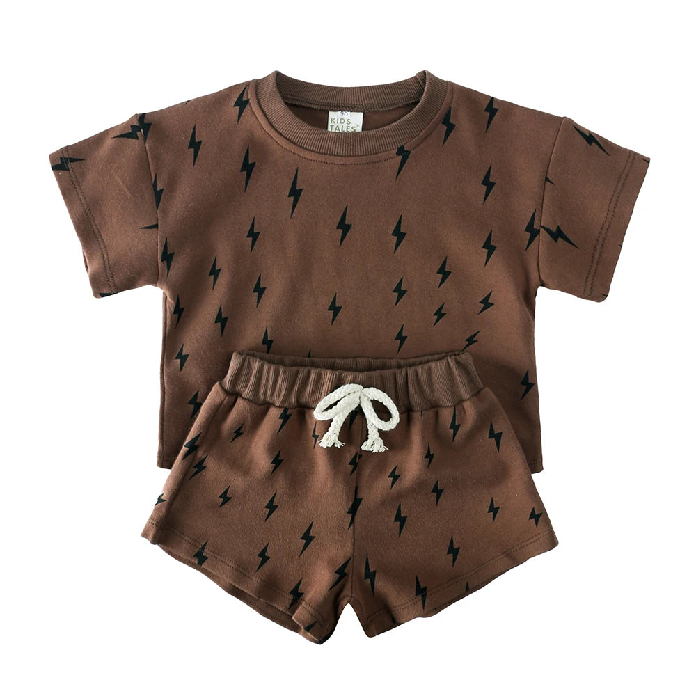 Kids Summer 100% Cotton Clothing Sets – 1–8 Years