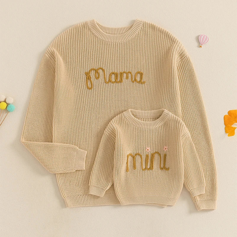 Family Matching Sweaters – Mommy & Me Knitwear