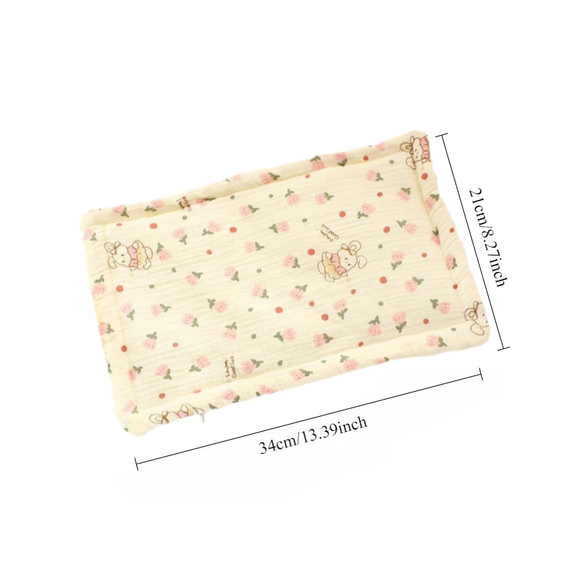 Baby Pillow – 100% Cotton | Breathable & Soothing (0–12 Months)