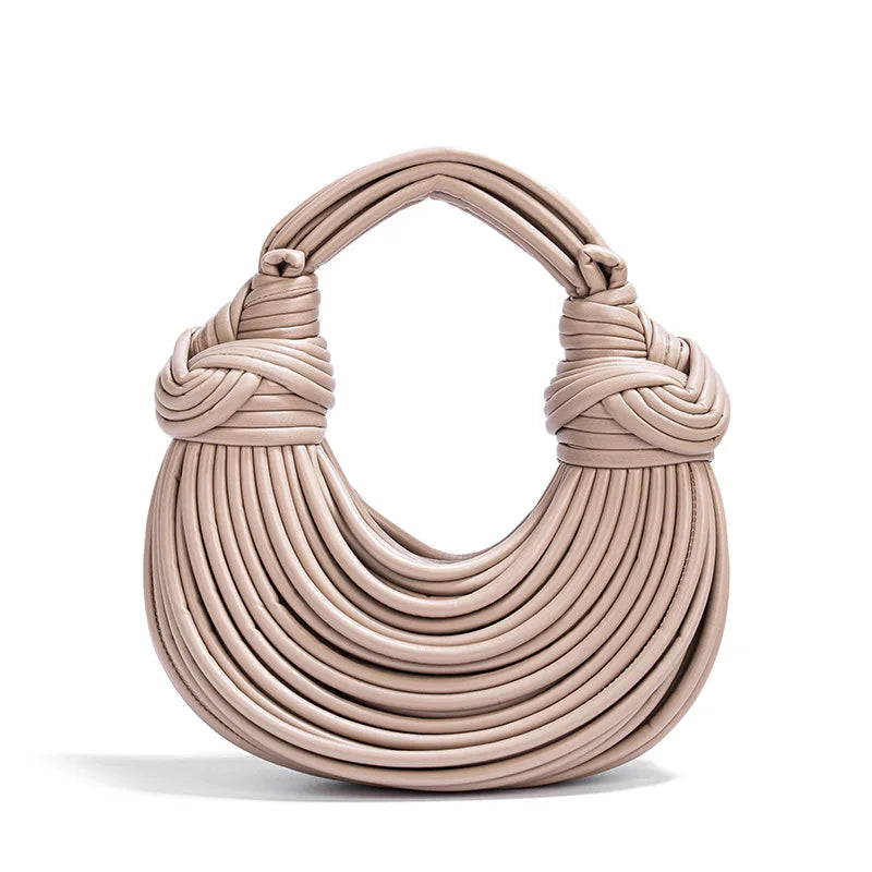 Gold Handwoven Evening Handbag