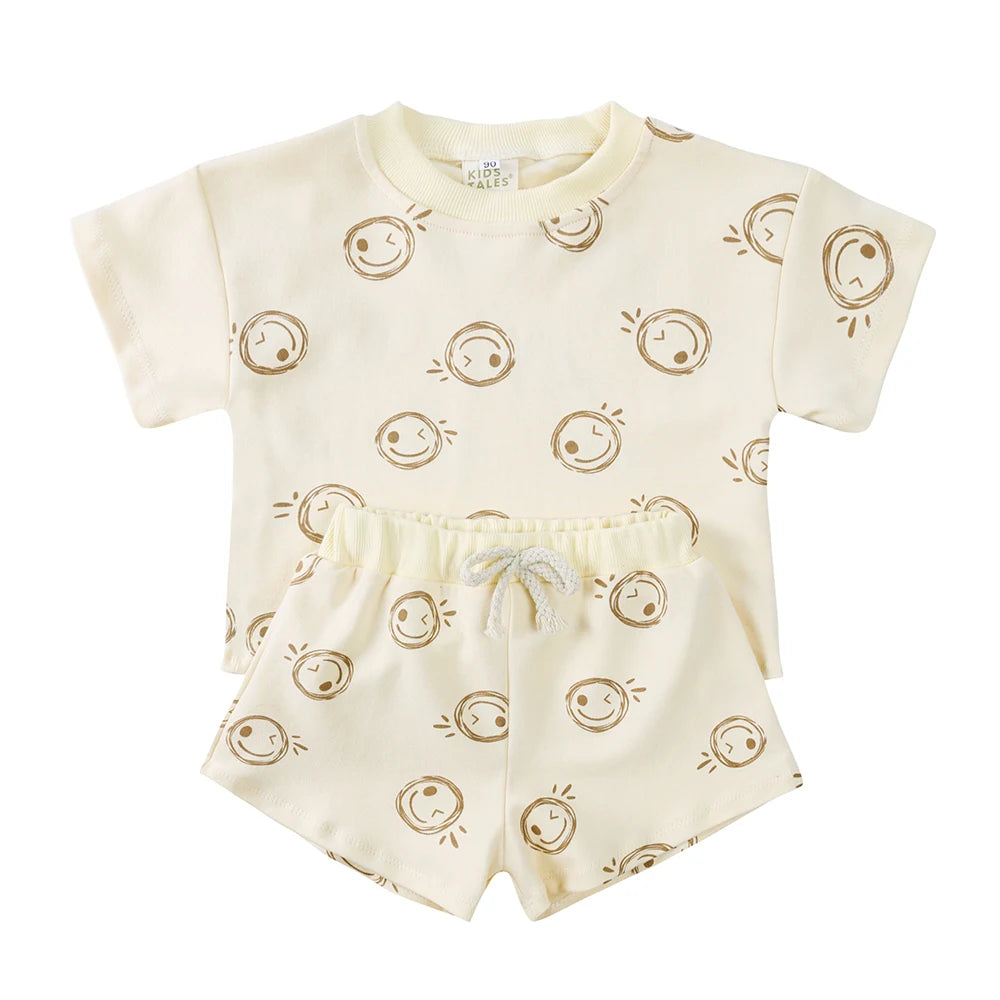 Kids Summer 100% Cotton Clothing Sets – 1–8 Years