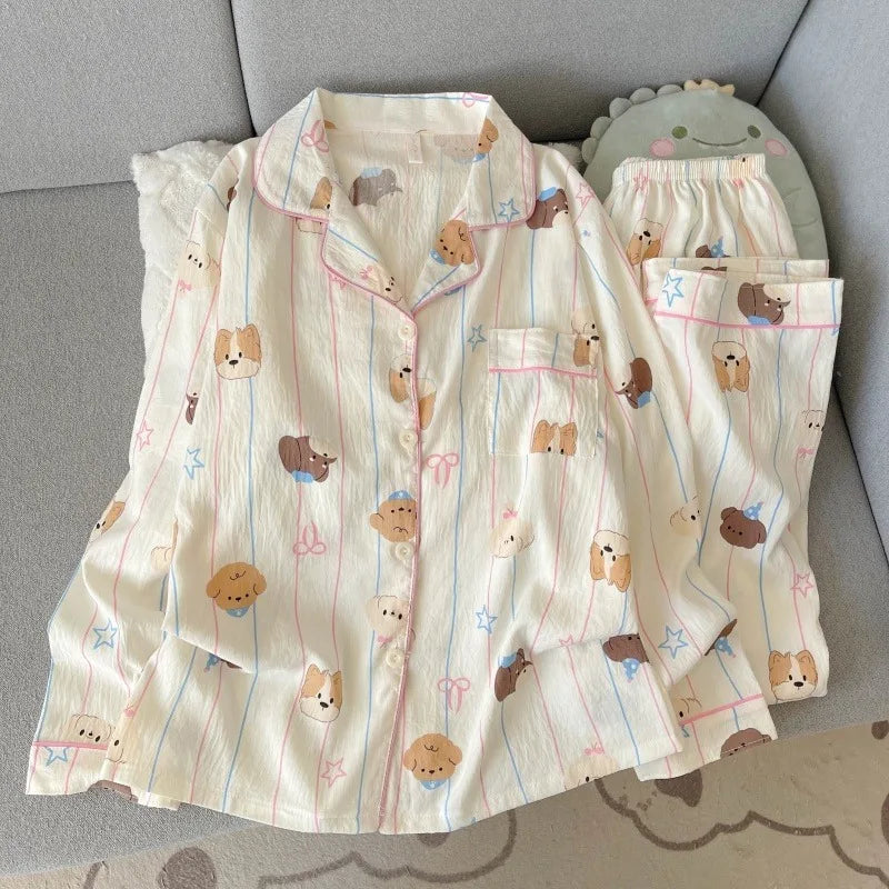 Sweet Loungewear 2-Pieces Set- Pajamas