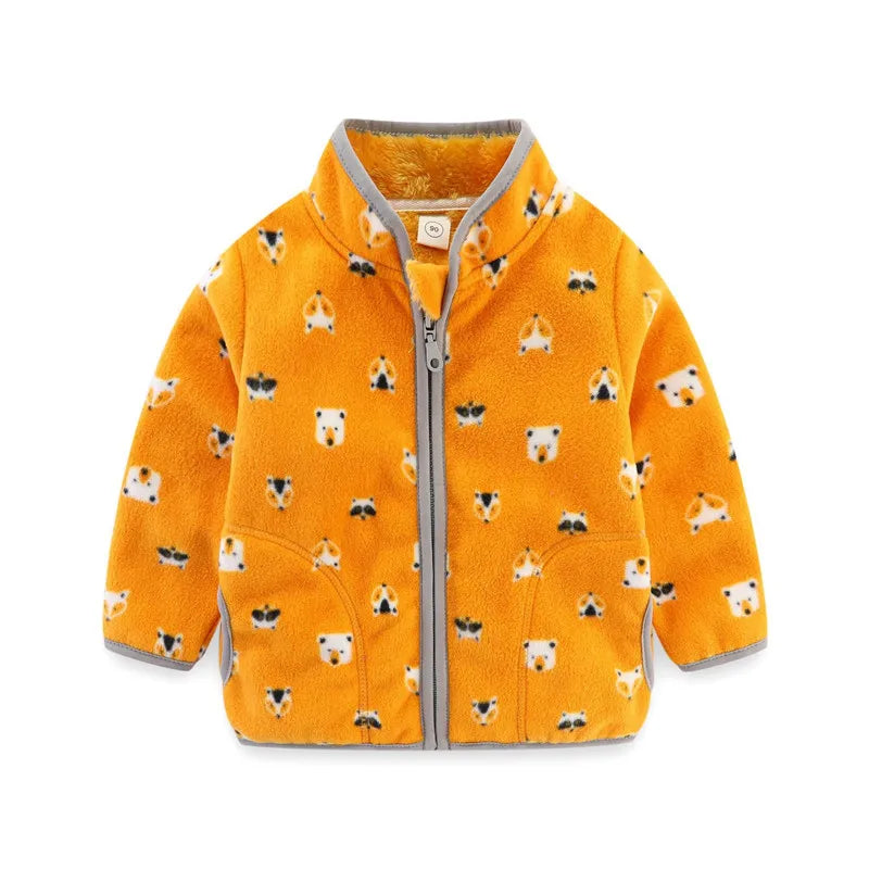 Unisex Fleece Jackets for Toddlers & Kids (2–6T)