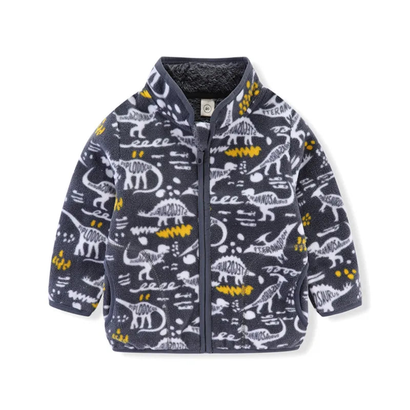 Unisex Fleece Jackets for Toddlers & Kids (2–6T)