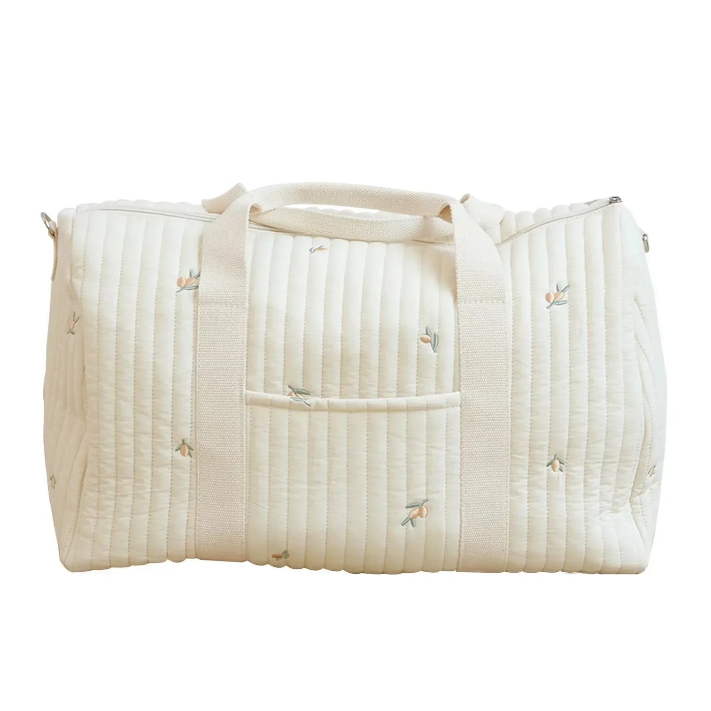 Large Mommy Bag – Quilted Travel Diaper Tote
