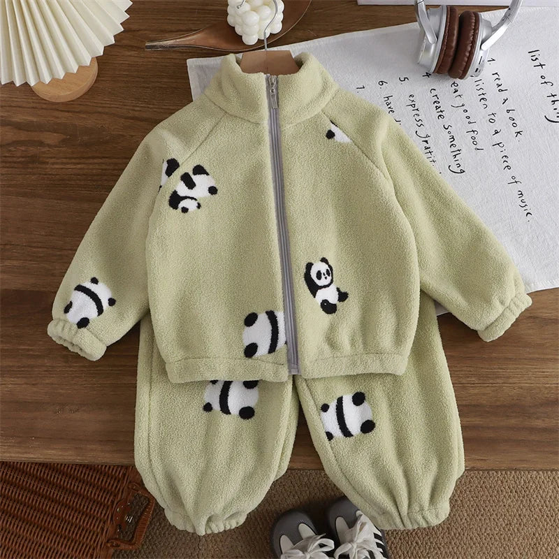Fleece Suit – 2-Piece Warm Winter Outfit
