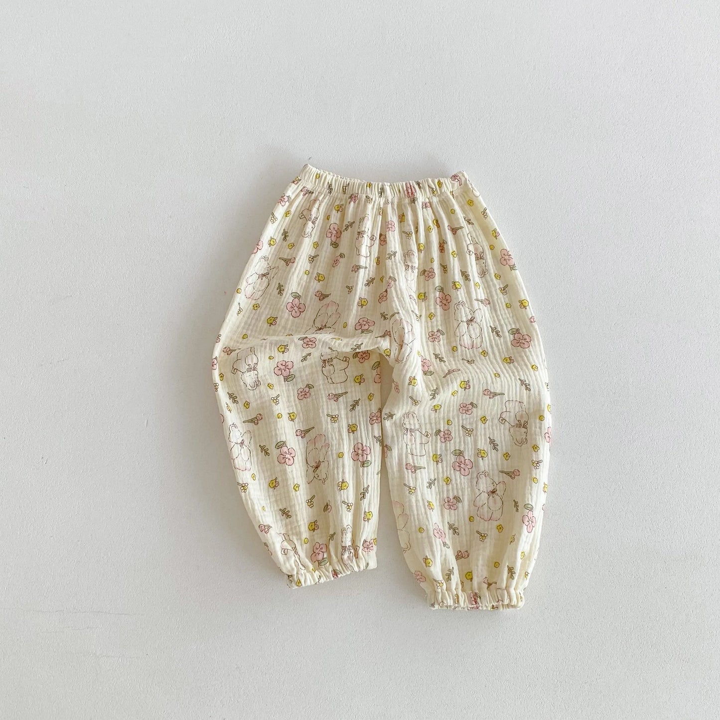 Baby & Toddler Cartoon Anti-Mosquito Pants – Summer Harem Trousers