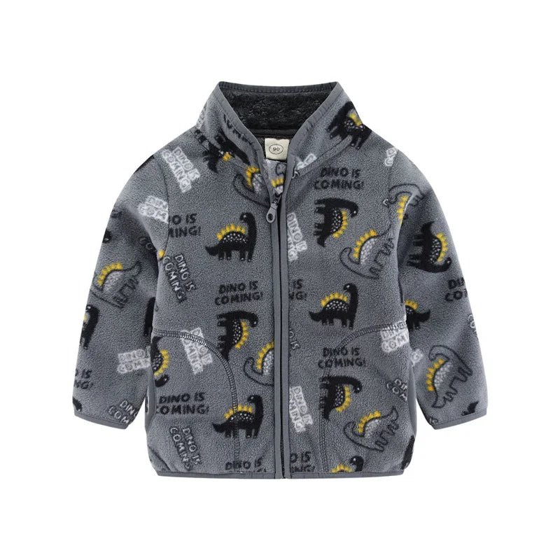 Unisex Fleece Jackets for Toddlers & Kids (2–6T)