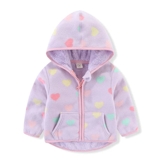Unisex Fleece Jackets for Toddlers & Kids (2–6T)