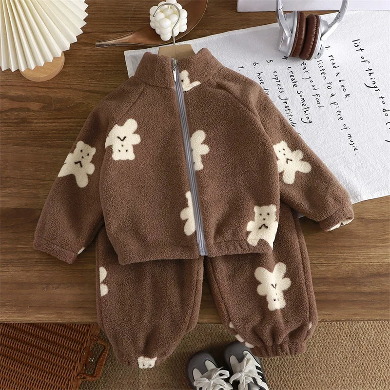 Fleece Suit – 2-Piece Warm Winter Outfit