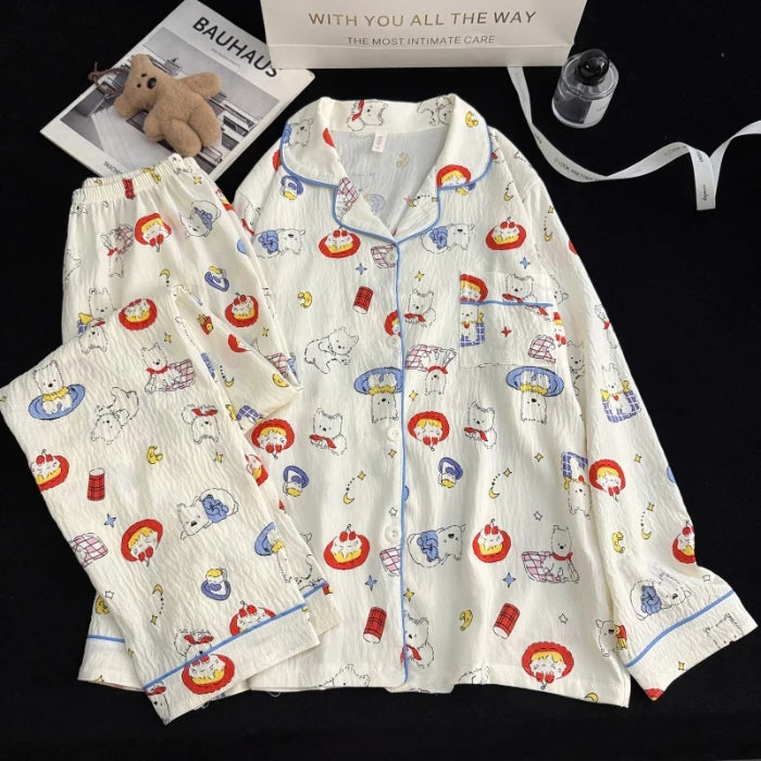 Sweet Loungewear 2-Pieces Set- Pajamas