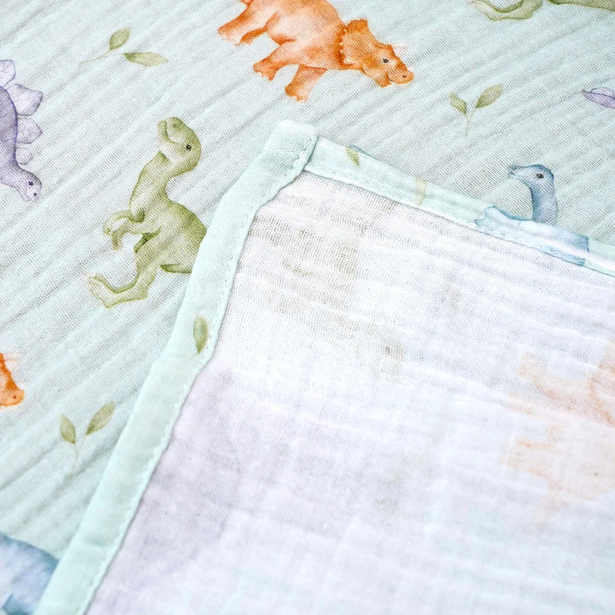 Muslin Baby Blanket – 100% Cotton Swaddle Wrap (100x100cm)