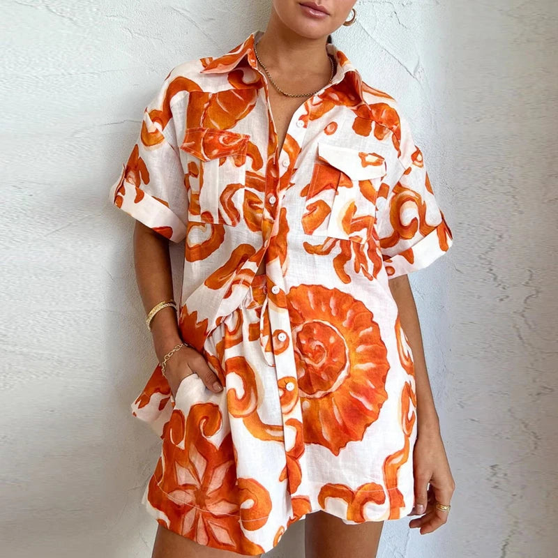 Women’s Beach Style Loungewear Set