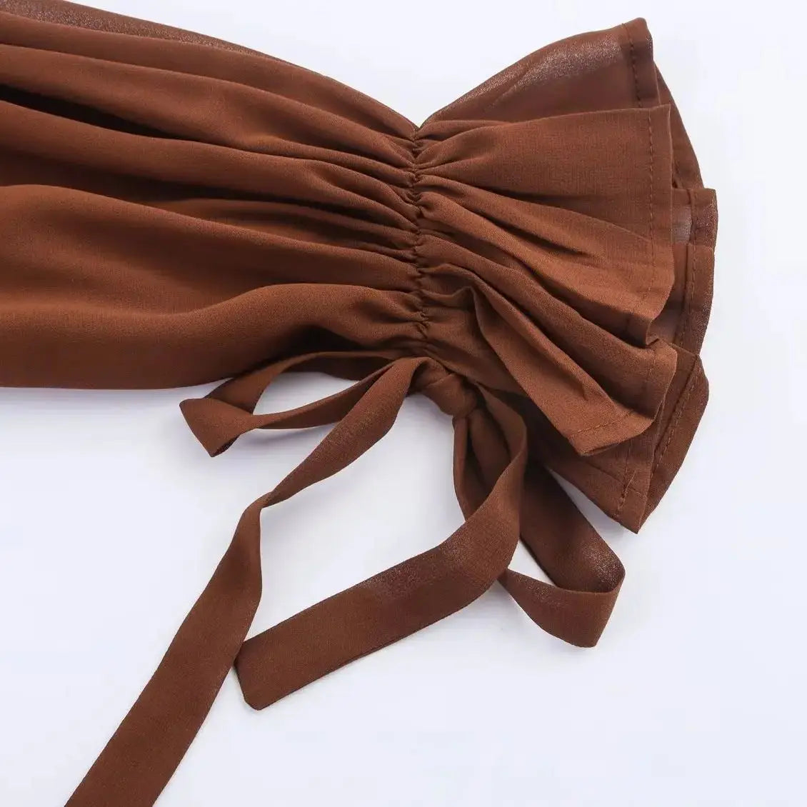 Women’s Multi-Layer Lotus Leaf Trim Dress