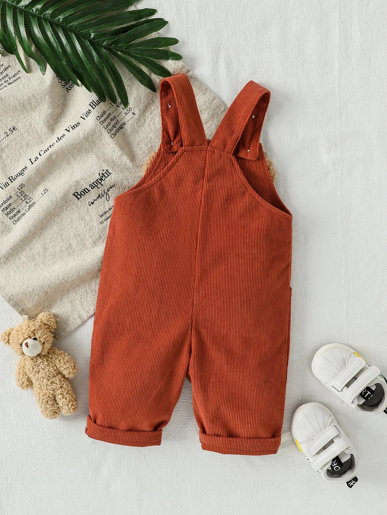 Baby Bear Overalls – Unisex Autumn Jumpsuit
