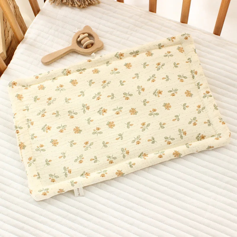 Baby Pillow – 100% Cotton | Breathable & Soothing (0–12 Months)