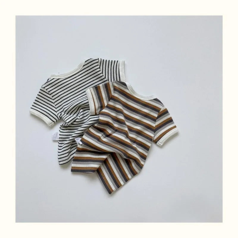 Summer 2-Piece Toddler Outfit – T-Shirt & Shorts