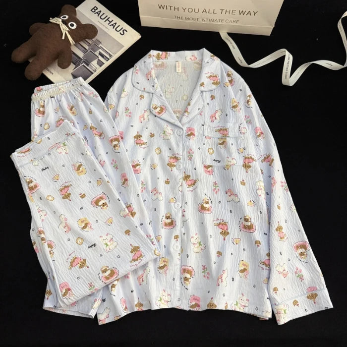 Sweet Loungewear 2-Pieces Set- Pajamas