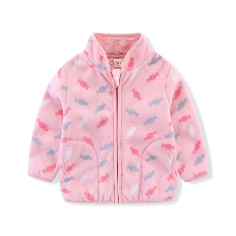 Unisex Fleece Jackets for Toddlers & Kids (2–6T)