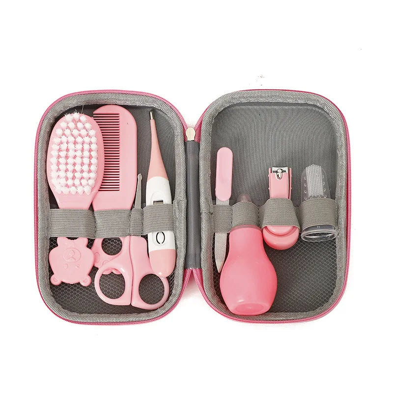 8PCS Baby Healthcare & Grooming Kit - Newborn Essentials