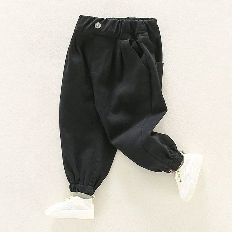 Boys & Girls Casual Cargo Sweatpants (1–8 Years)