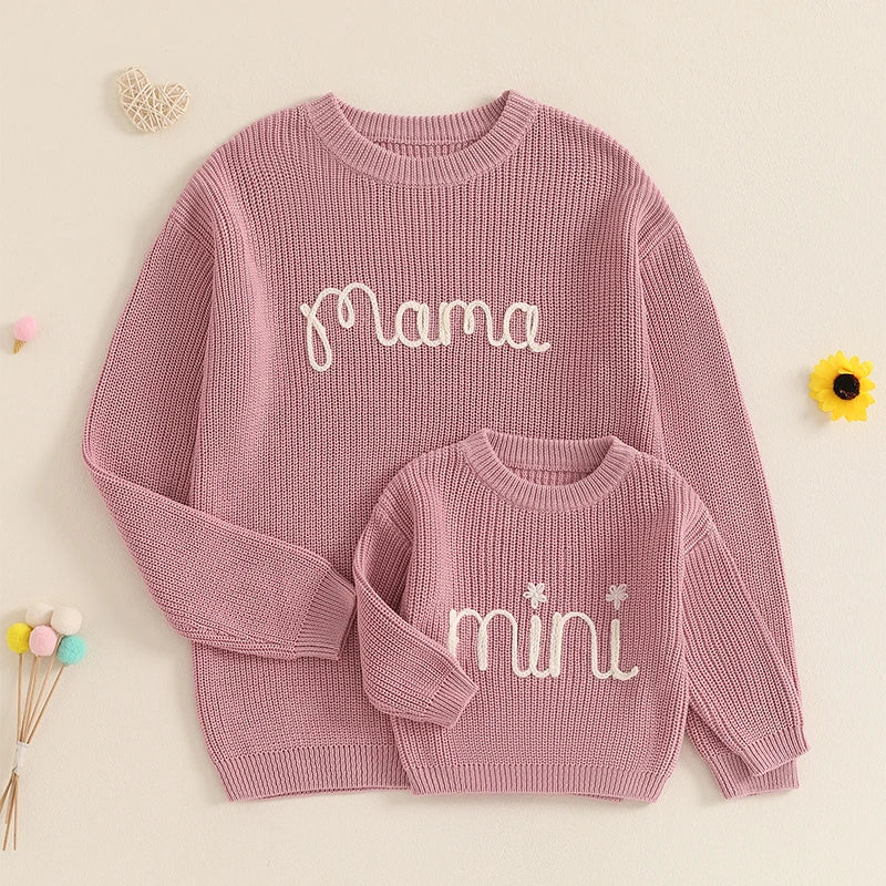 Family Matching Sweaters – Mommy & Me Knitwear