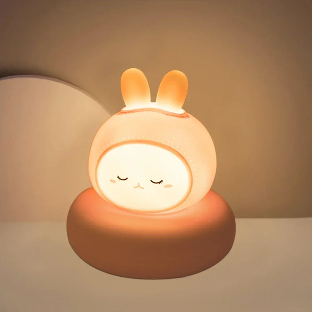 Soft Glow Nursery Night Light – Rechargeable & Safe for Babies