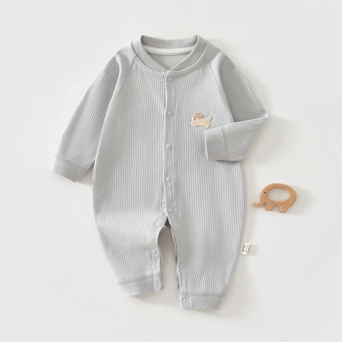 Pure Cotton Baby Jumpsuit (0–18M)