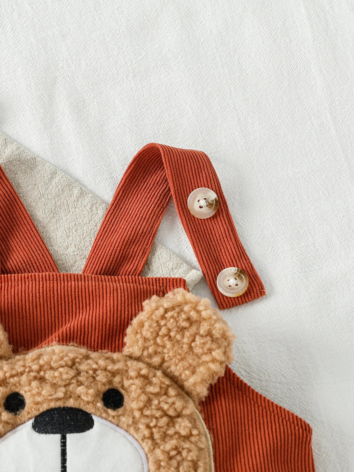 Baby Bear Overalls – Unisex Autumn Jumpsuit