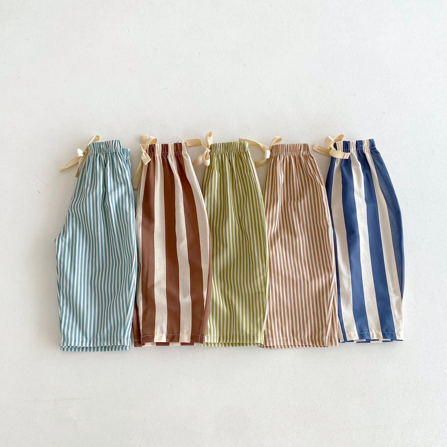 Fashion Striped Kids Trousers – Summer Casual Harem Pants