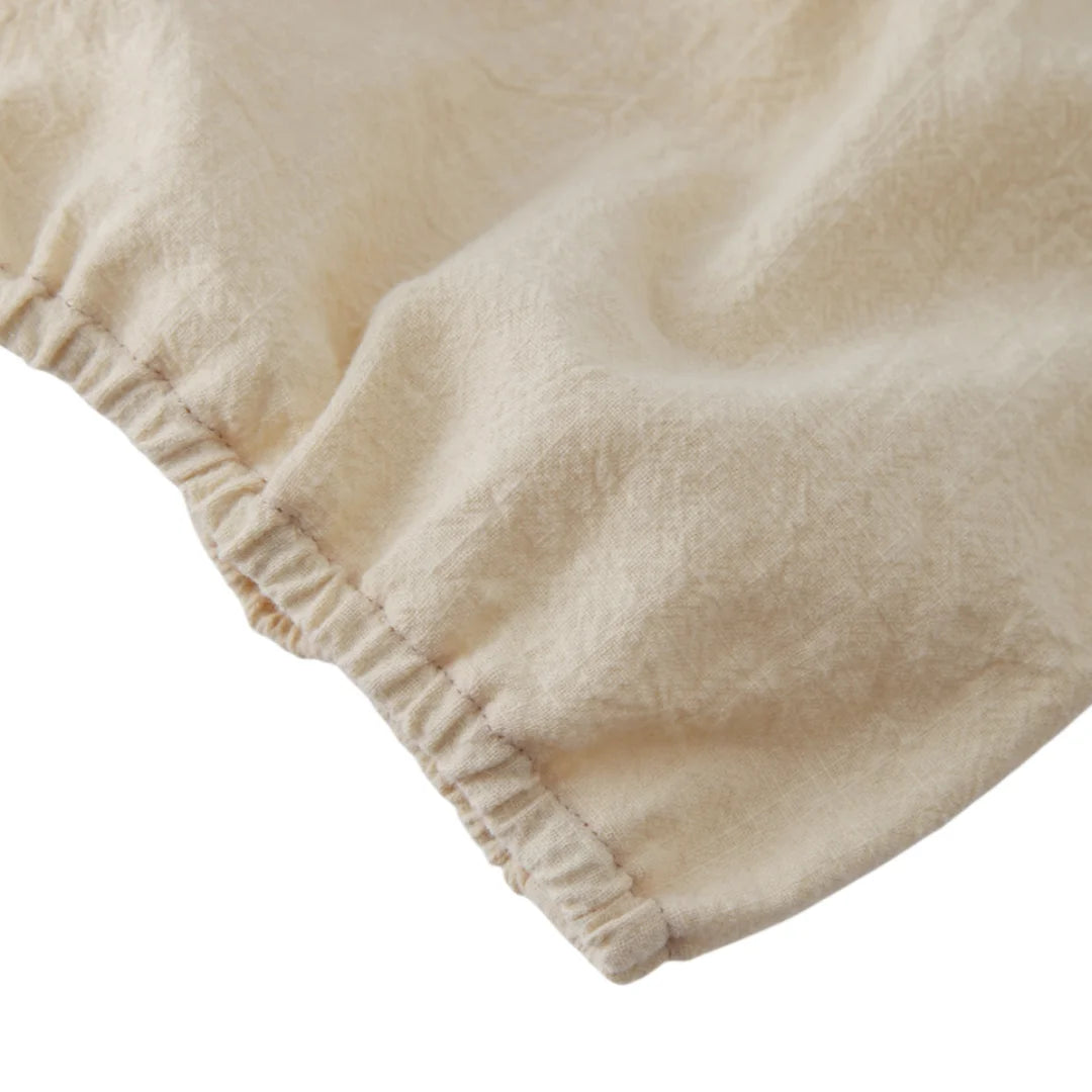 Toddler Boy Summer Outfit – Cotton Shirt & Shorts Set (2PCS)