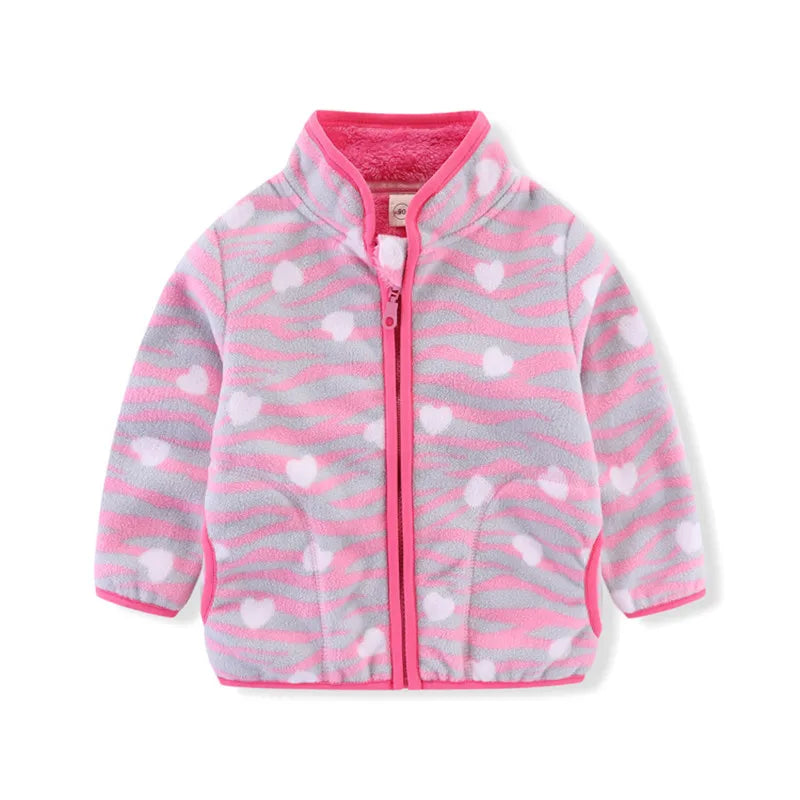 Unisex Fleece Jackets for Toddlers & Kids (2–6T)