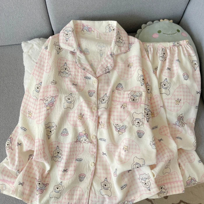 Sweet Loungewear 2-Pieces Set- Pajamas