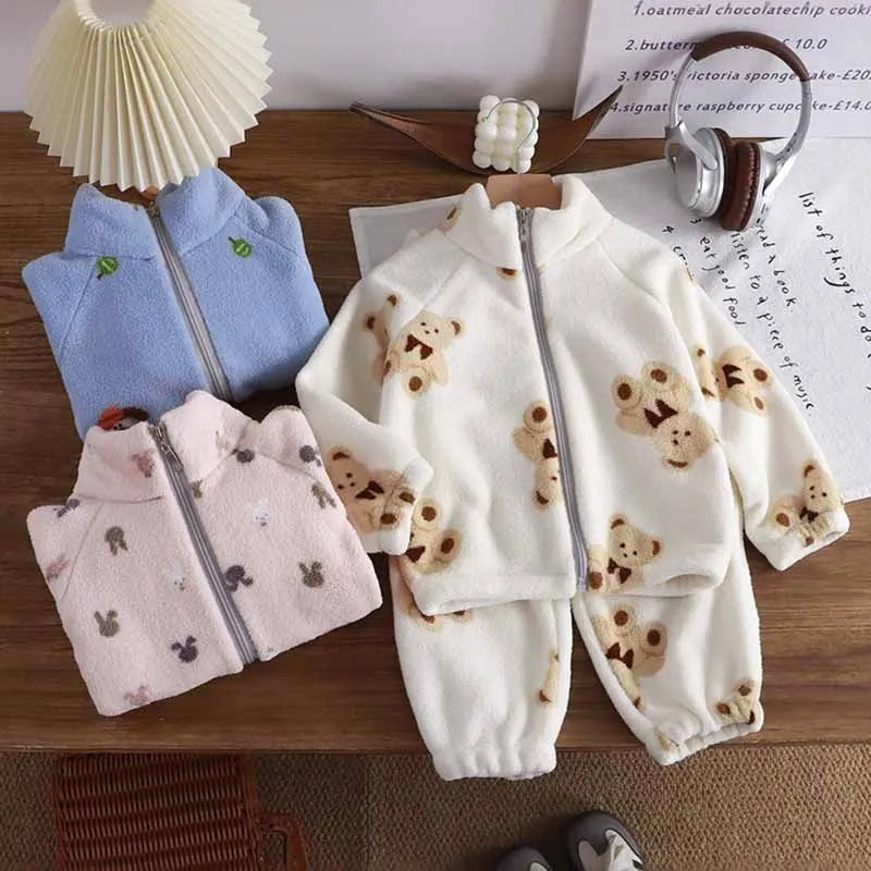 Fleece Suit – 2-Piece Warm Winter Outfit