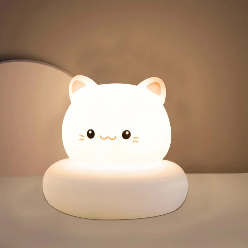 Soft Glow Nursery Night Light – Rechargeable & Safe for Babies