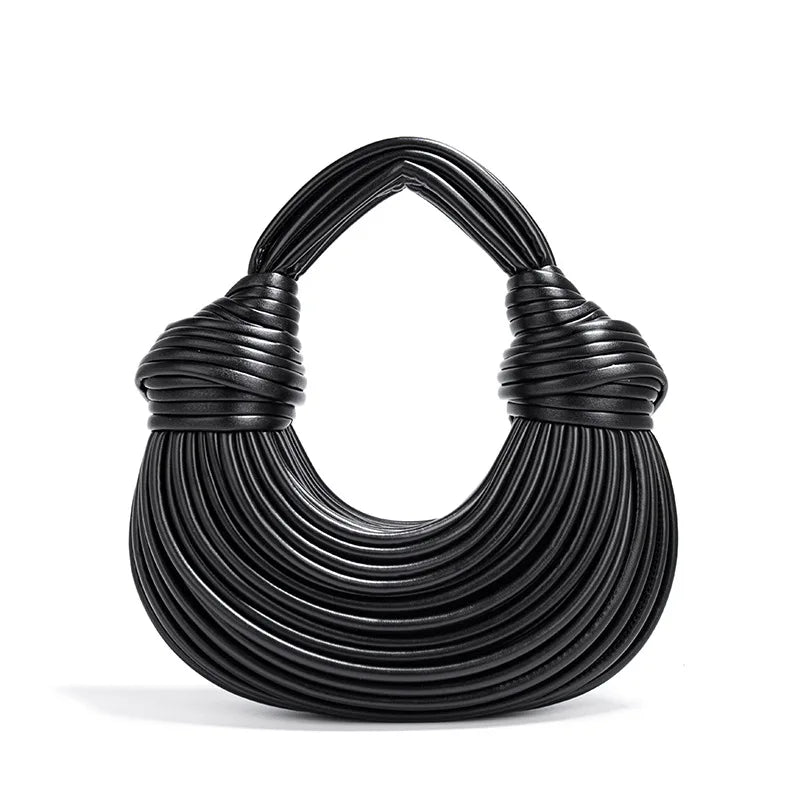 Gold Handwoven Evening Handbag