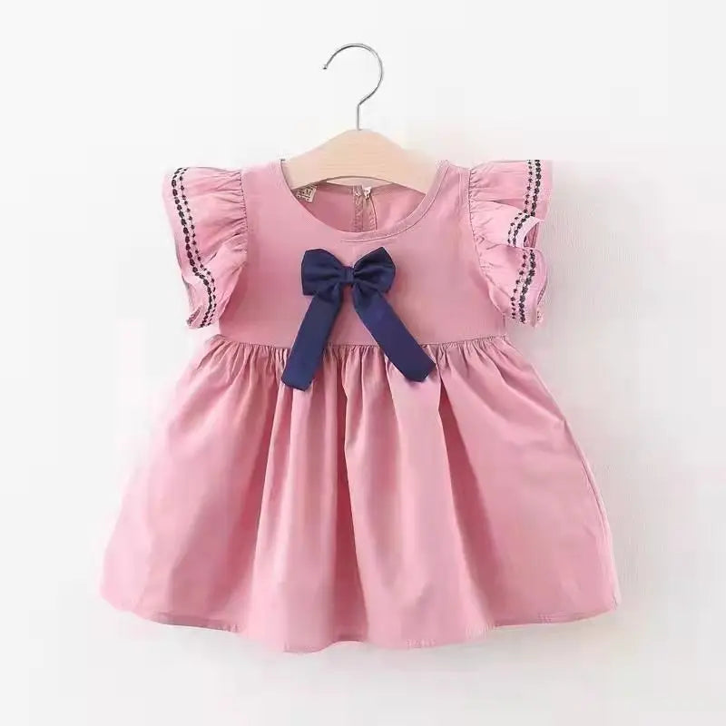 Kids Summer Bow Dress