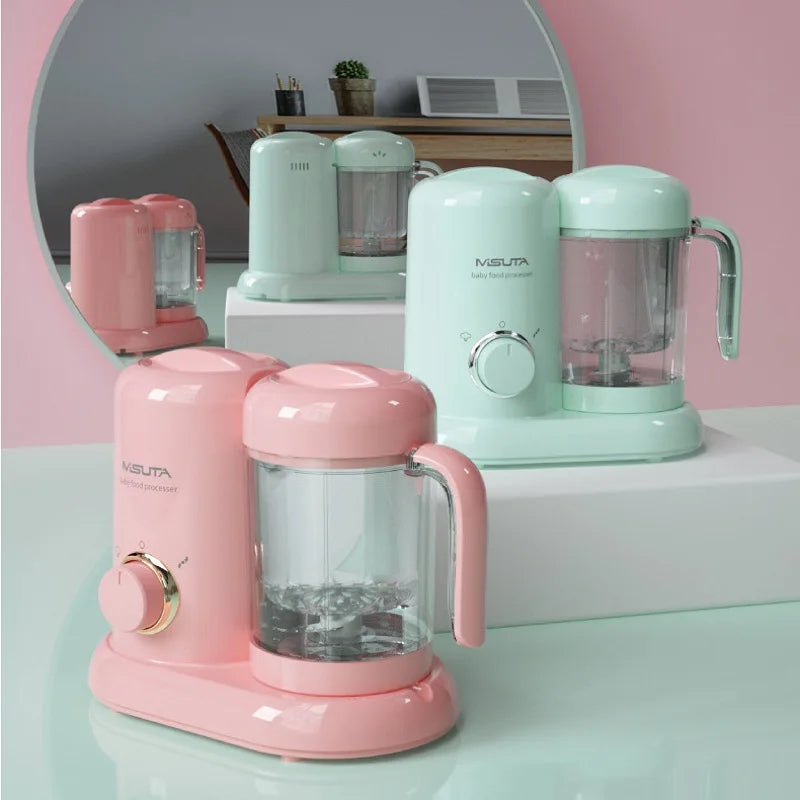Baby Food Maker – All-in-One Blender, Steamer & Grinder