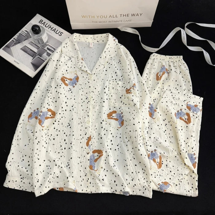 Sweet Loungewear 2-Pieces Set- Pajamas