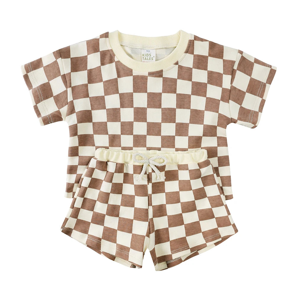 Kids Summer 100% Cotton Clothing Sets – 1–8 Years