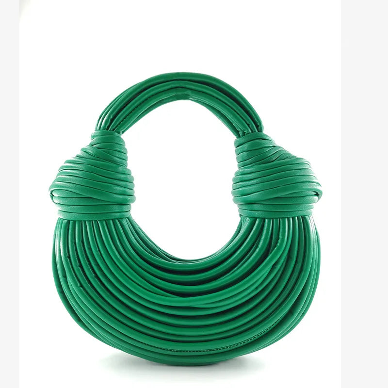 Gold Handwoven Evening Handbag