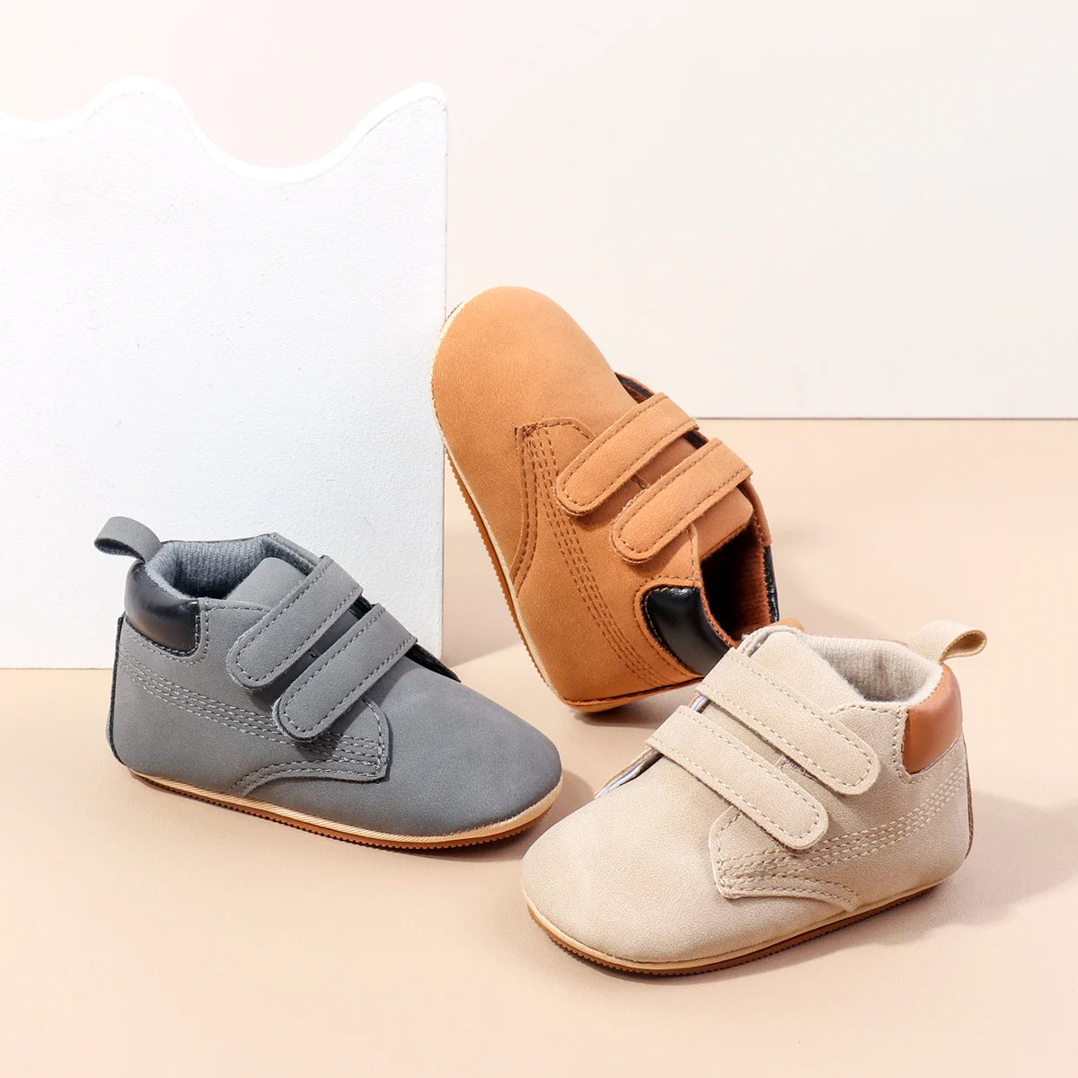 Baby Boys First Walker Shoes – Indoor & Outdoor