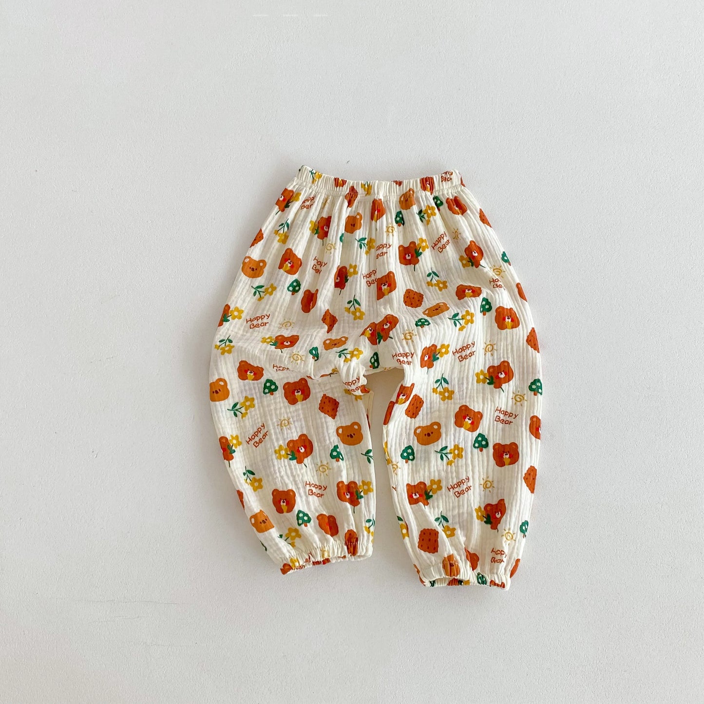 Baby & Toddler Cartoon Anti-Mosquito Pants – Summer Harem Trousers