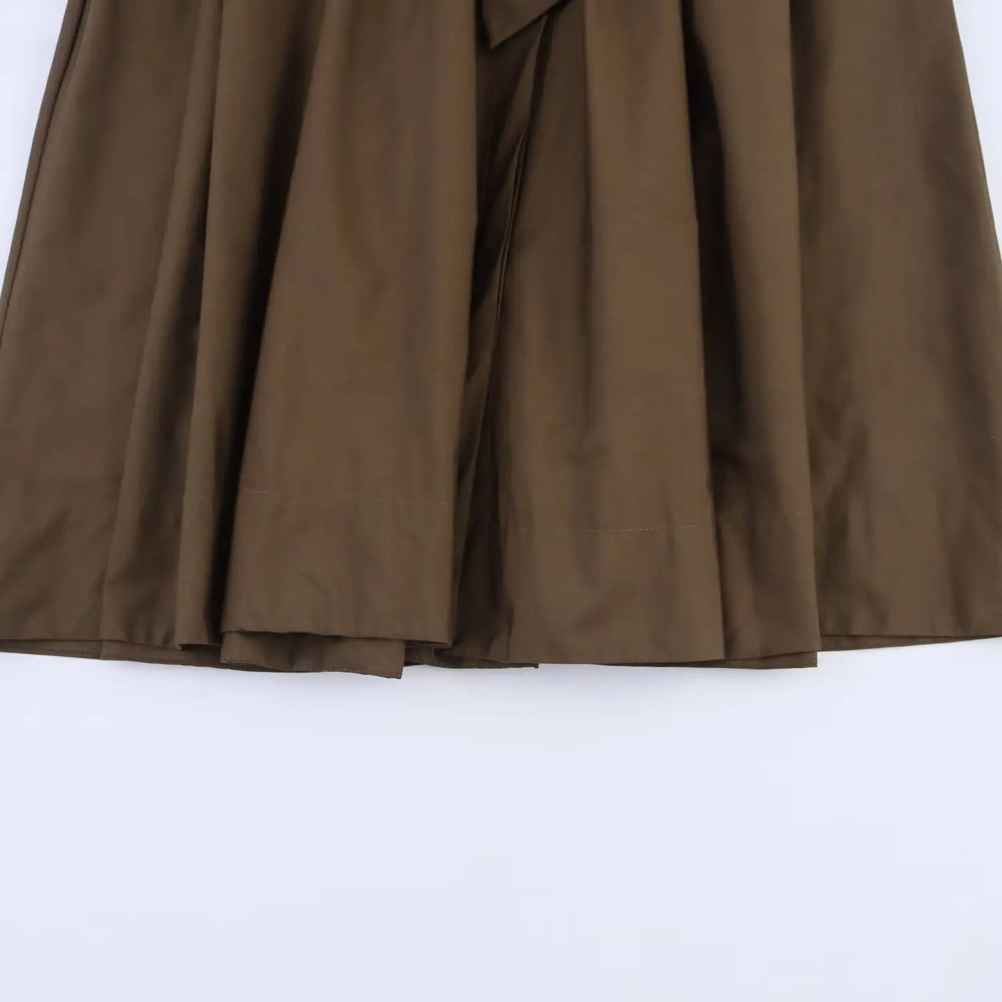 Vintage Solid Long Shirt Dress