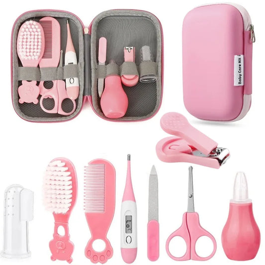 8PCS Baby Healthcare & Grooming Kit - Newborn Essentials