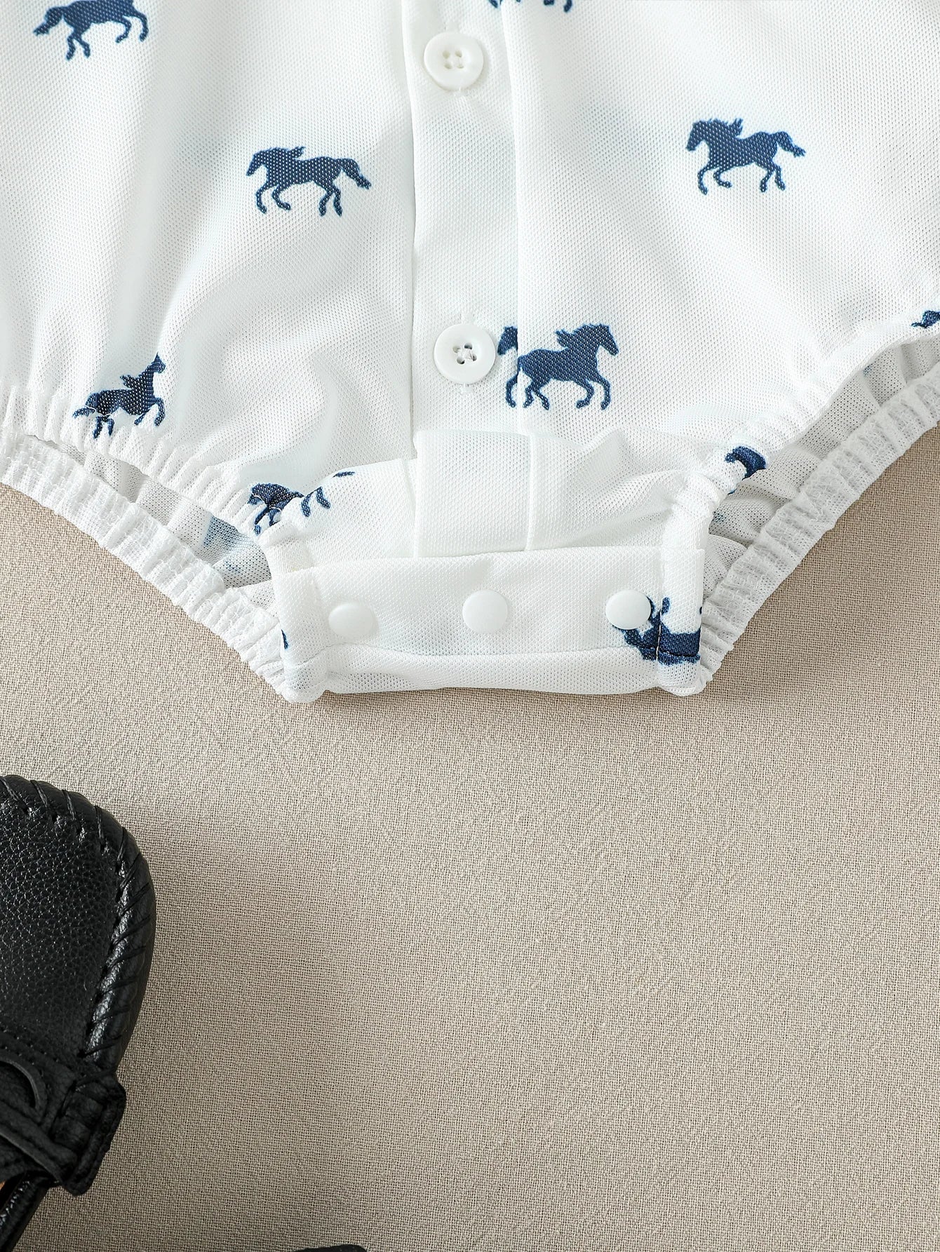 Infant & Toddler Horse Print Gentleman Outfit (1–3Y)