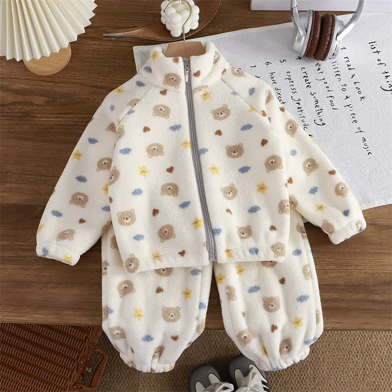 Fleece Suit – 2-Piece Warm Winter Outfit