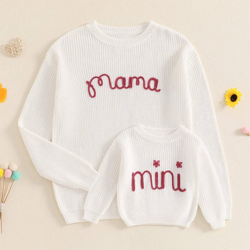 Family Matching Sweaters – Mommy & Me Knitwear